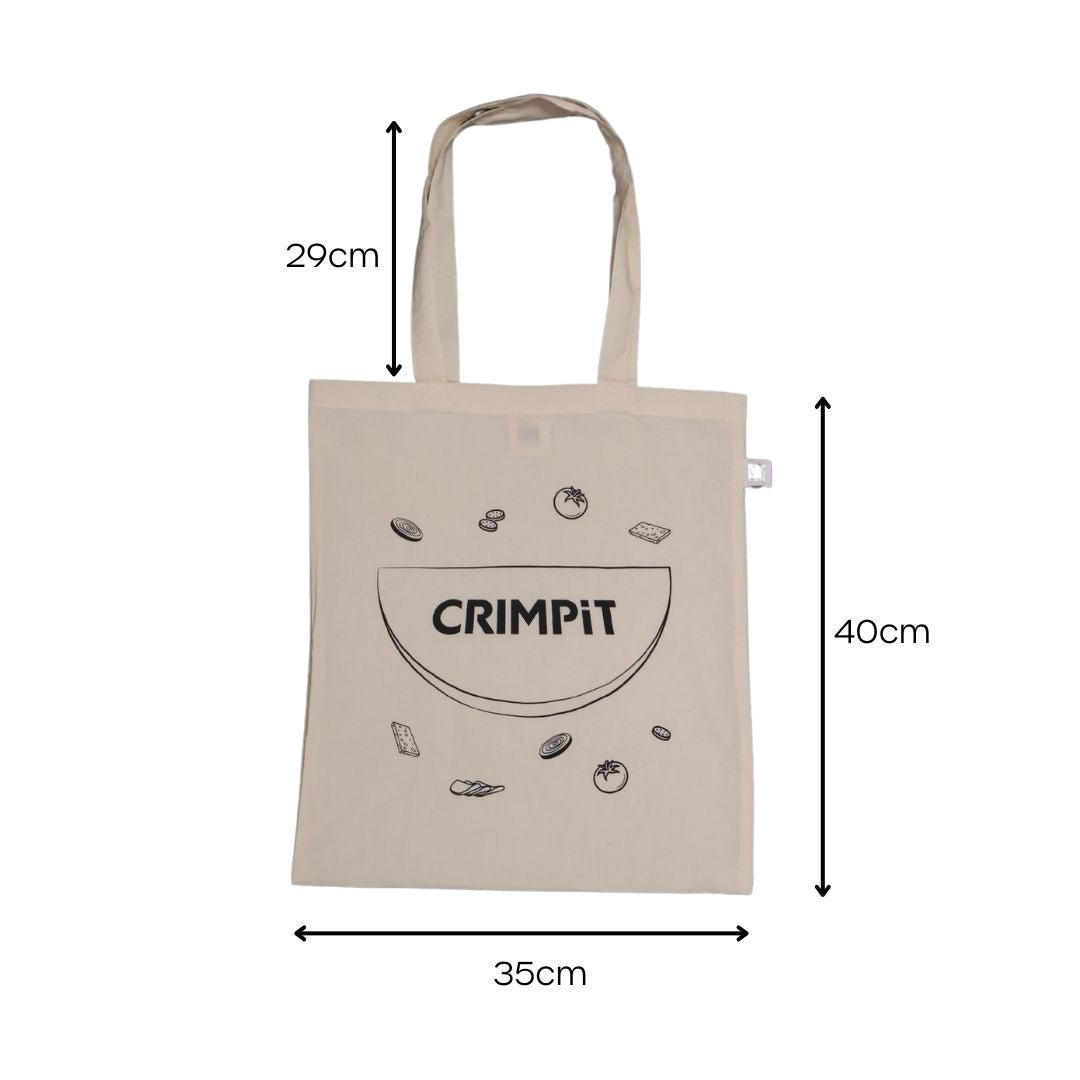 CRIMPiT Canvas Tote Bag - Crimpit